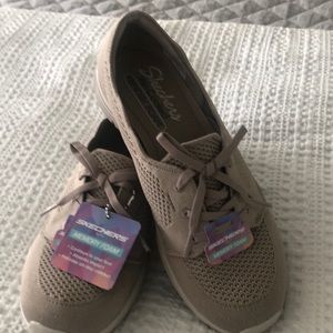 Skechers Knit Bungee Slip-On Shoes